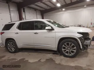 2018 Chevrolet Traverse Premier with VIN 1GNEVJKW5JJ169268, listed as a IAAI auction lot 41299309 with 115,423 mi miles. Bid and sale history available at carsss.com. Image 13.