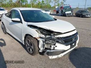 2020 Honda Civic LX with VIN 19XFC2F62LE212421, listed as a IAAI auction lot 41909995 with 46,312 mi miles and . Bid and sale history available at DreamBid. Image 6.