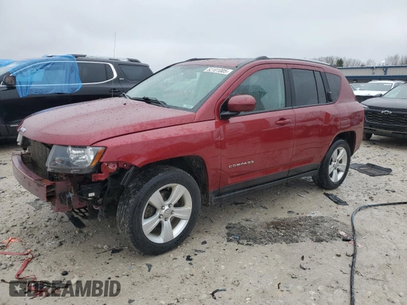 2015 Jeep Compass High Altitude Edition with VIN 1C4NJDEB4FD120048, listed as a Copart auction lot 52101005 with 143,888 mi miles and Clean Title. Bid and sale history available at carsss.com. Image 1.