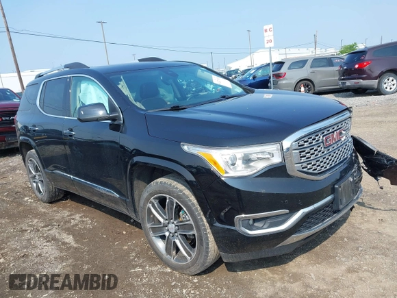 2019 GMC Acadia Denali with VIN 1GKKNXLS0KZ157191, listed as a IAAI auction lot 42471035 with 55,736 mi miles and . Bid and sale history available at DreamBid. Image 1.