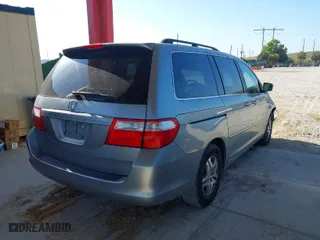 2007 Honda Odyssey EX-L with VIN 5FNRL38627B136053, listed as a IAAI auction lot 41925380 with 53,954 mi miles. Bid and sale history available at carsss.com. Image 4.