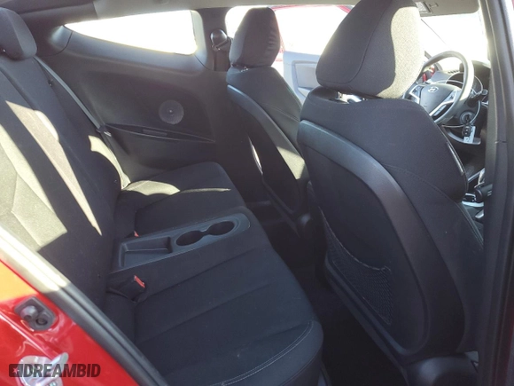 2015 Hyundai Veloster RE:FLEX with VIN KMHTC6ADXFU233700, listed as a Copart auction lot 88937425 with 91,588 mi miles and Salvage Title. Bid and sale history available at carsss.com. Image 10.