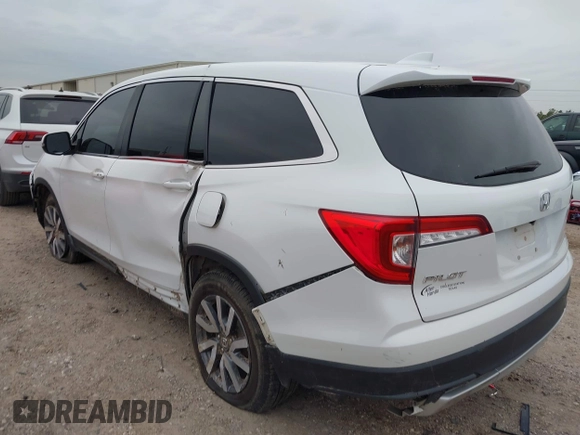 2020 Honda Pilot EX-L with VIN 5FNYF5H55LB029238, listed as a IAAI auction lot 41330490 with 116,787 mi miles. Bid and sale history available at carsss.com. Image 3.