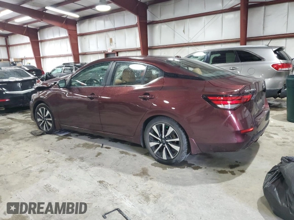 2024 Nissan Sentra SV z VIN 3N1AB8CV8RY229178, wystawiony jako Copart lot #58623595 z przebiegiem 26 139 mil mil oraz Szkoda całkowita • Salvage title. Historia ofert i sprzedaży dostępna na DreamBid. Obrazek 2.