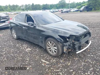 2015 Infiniti Q50 Premium with VIN JN1BV7AR8FM407956, listed as a IAAI auction lot 42724981 with 99,507 mi miles and . Bid and sale history available at DreamBid. Image 1.