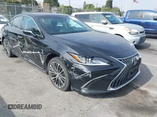 2023 Lexus ES with VIN 58ADA1C15PU029137, listed as a IAAI auction lot 41462055 with 25,120 mi miles. Bid and sale history available at carsss.com. Image 1.