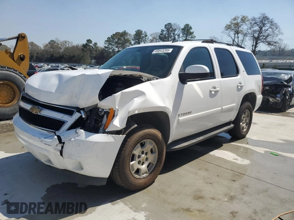 2007 Chevrolet Tahoe LS with VIN 1GNFC13J87R284146, listed as a Copart auction lot 49843285 with 252,038 mi miles and Salvage title. Bid and sale history available at DreamBid. Image 1.