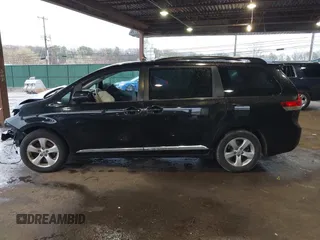2014 Toyota Sienna LE AAS with VIN 5TDKK3DC7ES426751, listed as a IAAI auction lot 41975870 with 100,000 mi miles and . Bid and sale history available at carsss.com. Image 15.