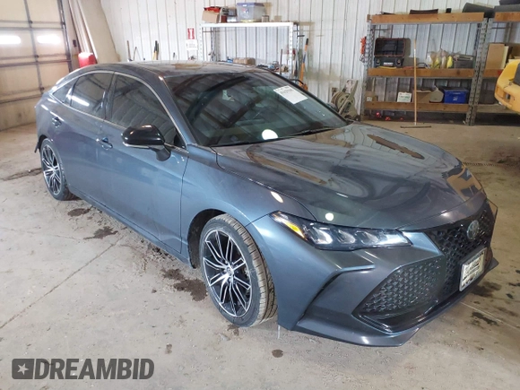 2019 Toyota Avalon XLE with VIN 4T1BZ1FBXKU008160, listed as a IAAI auction lot 41629105 with 116,624 mi miles. Bid and sale history available at carsss.com. Image 1.