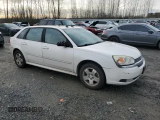 2004 Chevrolet Malibu Maxx LT with VIN 1G1ZU64844F238265, listed as a Copart auction lot 87120874 with 121,155 mi miles and Clean Title. Bid and sale history available at carsss.com. Image 4.