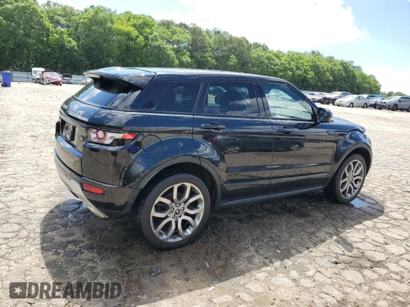 2013 Land Rover Range Rover Evoque Dynamic Premium with VIN SALVT2BG3DH731332, listed as a Copart auction lot 57669065 with 136,303 mi miles and Salvage title. Bid and sale history available at DreamBid. Image 3.