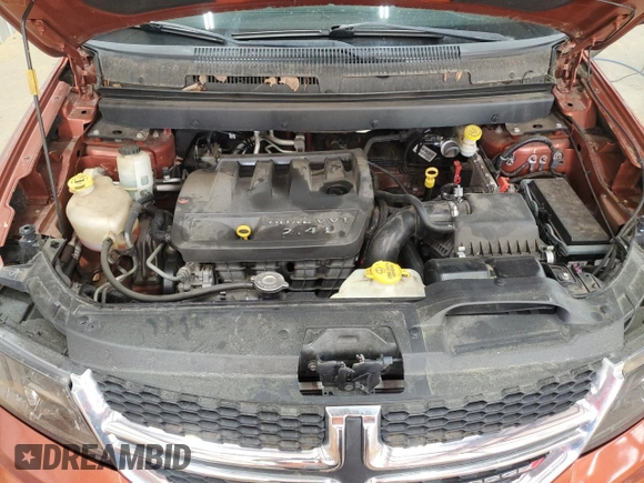 2013 Dodge Journey American Value with VIN 3C4PDCAB6DT723462, listed as a Copart auction lot 47743805 with 146,304 mi miles and Salvage title. Bid and sale history available at DreamBid. Image 12.
