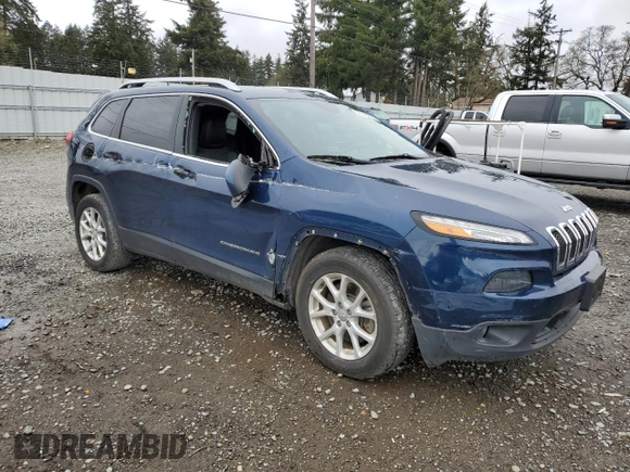 2018 Jeep Cherokee Latitude Plus with VIN 1C4PJLLBXJD524177, listed as a Copart auction lot 51149735 with 57,333 mi miles and Salvage Title. Bid and sale history available at carsss.com. Image 4.