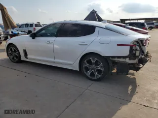 2021 Kia Stinger GT-Line with VIN KNAE15LA0M6095213, listed as a Copart auction lot 58916564 with 75,763 mi miles and Salvage Title. Bid and sale history available at carsss.com. Image 2.