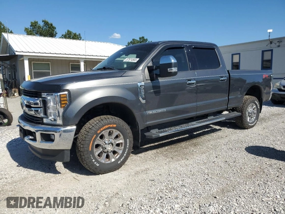 2018 Ford F-250 XL with VIN 1FT7W2BTXJEB56762, listed as a Copart auction lot 57574565 with 72,479 mi miles and Salvage title. Bid and sale history available at DreamBid. Image 1.