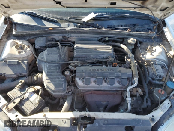 2002 Honda Civic z VIN 1HGEN26532L000390, wystawiony jako Copart lot #80095344 z przebiegiem 162 638 mil mil oraz Czysty tytuł • Clean title. Historia ofert i sprzedaży dostępna na DreamBid. Obrazek 11.
