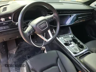 2021 Audi Q7 Premium Plus with VIN WA1LJAF72MD034440, listed as a Copart auction lot 58164365 with Not provided miles and Salvage title. Bid and sale history available at DreamBid. Image 8.