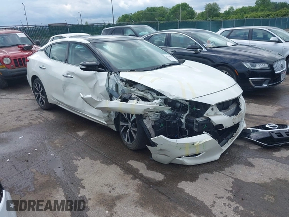 2018 Nissan Maxima SL with VIN 1N4AA6AP2JC395188, listed as a IAAI auction lot 42540832 with 106,898 mi miles and . Bid and sale history available at DreamBid. Image 1.