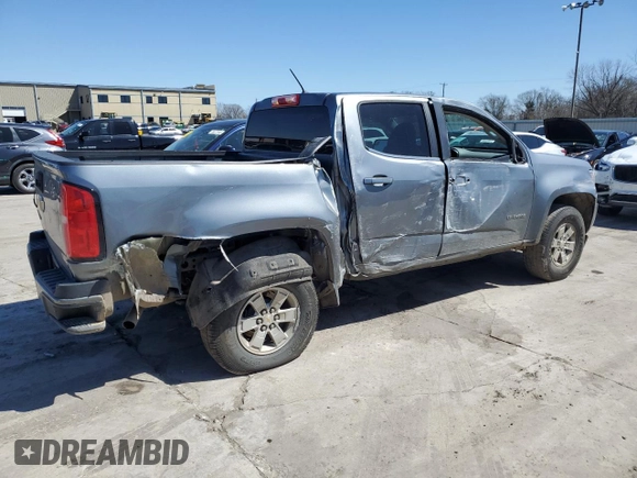 2020 Chevrolet Colorado 2WD Work Truck z VIN 1GCGSBEN0L1103474, wystawiony jako Copart lot #48701255 z przebiegiem 86 729 mil mil oraz Szkoda całkowita • Salvage title. Historia ofert i sprzedaży dostępna na DreamBid. Obrazek 3.