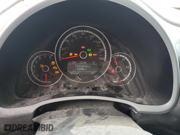 2014 Volkswagen Beetle 1.8T w/Premium z VIN 3VW517AT6EM816698, wystawiony jako Copart lot #57344055 z przebiegiem 52 782 mil mil oraz Szkoda całkowita • Salvage title. Historia ofert i sprzedaży dostępna na DreamBid. Obrazek 9.