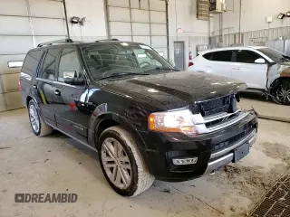 2016 Ford Expedition Platinum with VIN 1FMJU1MT2GEF22723, listed as a Copart auction lot 48107465 with 99,877 mi miles and Salvage title. Bid and sale history available at DreamBid. Image 12.