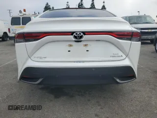2023 Toyota Mirai XLE with VIN JTDAAAAA8PA009516, listed as a Copart auction lot 62543395 with 27,867 mi miles and Salvage title. Bid and sale history available at DreamBid. Image 6.