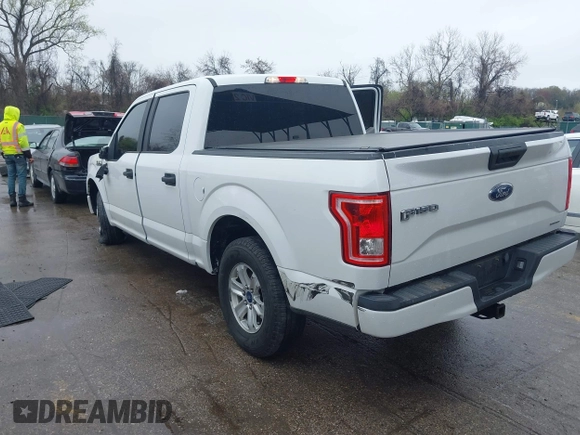 2015 Ford F-150 XLT with VIN 1FTEW1E80FFB30827, listed as a IAAI auction lot 41961072 with 155,206 mi miles and . Bid and sale history available at DreamBid. Image 3.