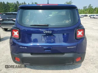 2018 Jeep Renegade Upland with VIN ZACCJBAB2JPJ54207, listed as a Copart auction lot 60516265 with 95,224 mi miles and Salvage title. Bid and sale history available at DreamBid. Image 6.
