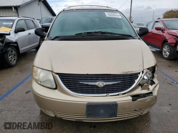 2001 Chrysler Town & Country Limited with VIN 2C8GP64L21R387318, listed as a Copart auction lot 79038314 with 103,637 mi miles and Salvage Title. Bid and sale history available at carsss.com. Image 5.