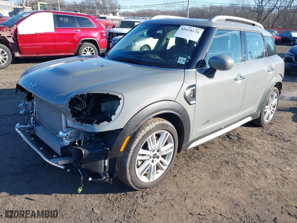 2023 MINI Countryman Cooper S with VIN WMZ83BR00P3P57630, listed as a IAAI auction lot 41618176 with 12,146 mi miles. Bid and sale history available at carsss.com. Image 22.