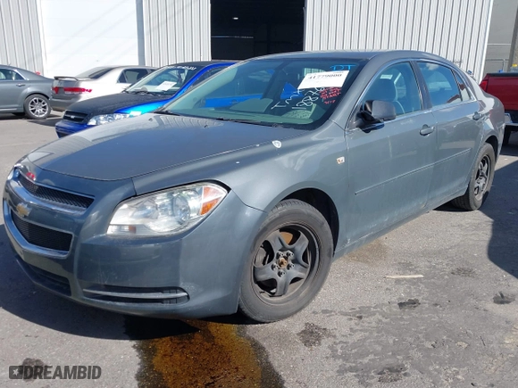 2008 Chevrolet Malibu LS w/1LS with VIN 1G1ZG57B98F188767, listed as a IAAI auction lot 41779000 with 192,723 mi miles. Bid and sale history available at carsss.com. Image 2.