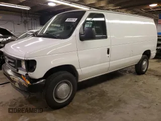 2004 Ford Econoline Cargo with VIN 1FTNE24L94HA24585, listed as a Copart auction lot 84096974 with 41,647 mi miles and Salvage Title. Bid and sale history available at carsss.com. Image 1.