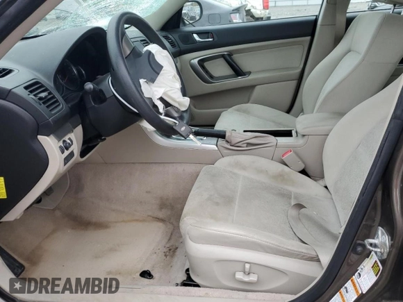 2008 Subaru Outback i with VIN 4S4BP61C987306693, listed as a Copart auction lot 56341745 with Not provided miles and Salvage title. Bid and sale history available at DreamBid. Image 7.