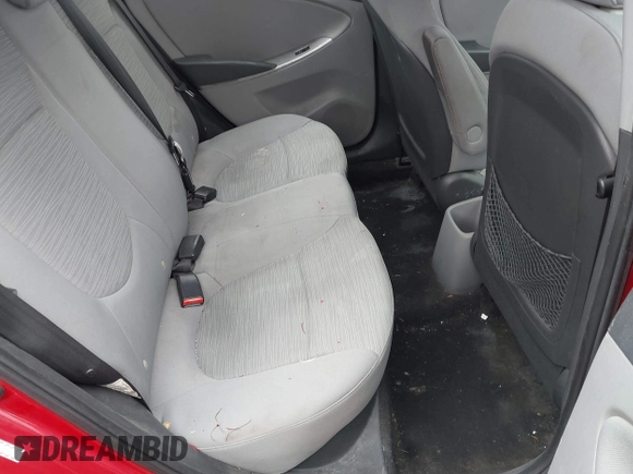 2015 Hyundai Accent GLS with VIN KMHCT4AE0FU915871, listed as a IAAI auction lot 41955604 with 110,822 mi miles and . Bid and sale history available at carsss.com. Image 8.