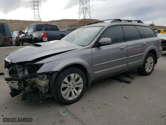 2008 Subaru Outback (Natl) XT Ltd with VIN 4S4BP63C686315743, listed as a Copart auction lot 84594424 with 204,996 mi miles and Salvage Title. Bid and sale history available at carsss.com. Image 1.