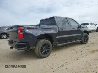 2022 Chevrolet Silverado 1500 Custom Trail Boss with VIN 3GCPDCEK9NG574548, listed as a Copart auction lot 50607135 with 66,370 mi miles and Clean Title. Bid and sale history available at DreamBid. Image 3.