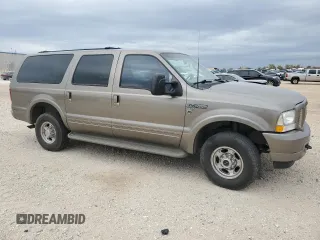 2003 Ford Excursion Eddie Bauer z VIN 1FMNU45S33ED13607, wystawiony jako Copart lot #83227864 z przebiegiem 251 989 mil mil oraz Szkoda całkowita • Salvage title. Historia ofert i sprzedaży dostępna na DreamBid. Obrazek 4.