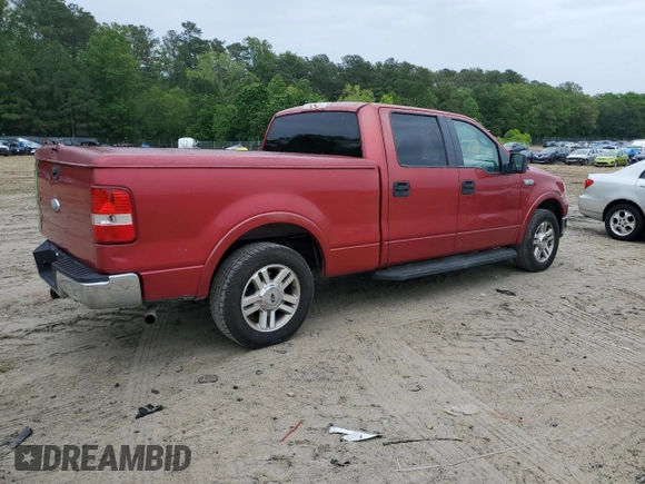 2007 Ford F-150 XLT with VIN 1FTPW12V77FA68590, listed as a Copart auction lot 56565435 with 196,268 mi miles and Salvage title. Bid and sale history available at DreamBid. Image 3.