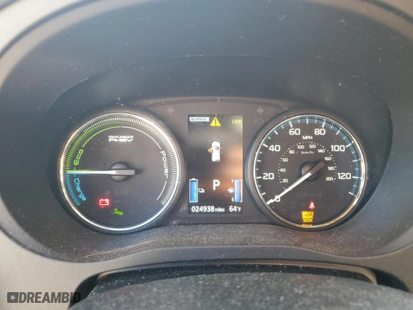 2020 Mitsubishi Outlander PHEV SEL with VIN JA4J24A54LZ009469, listed as a Copart auction lot 45365474 with 24,938 mi miles. Bid and sale history available at carsss.com. Image 9.