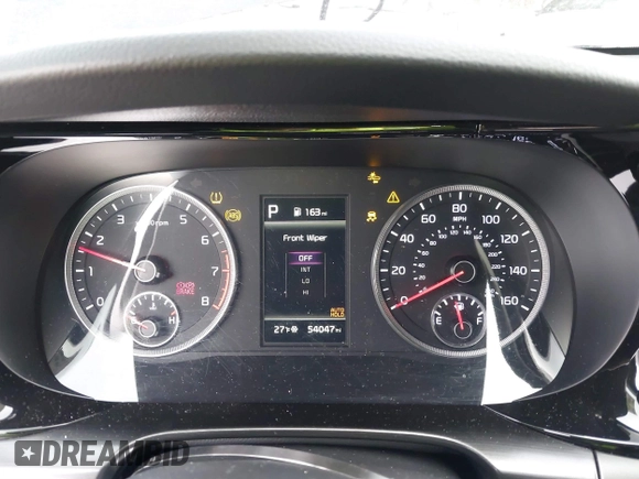 2022 Kia K5 GT with VIN 5XXG44J88NG137594, listed as a IAAI auction lot 41565186 with 54,047 mi miles. Bid and sale history available at carsss.com. Image 7.