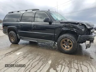 2005 Chevrolet Suburban Z71 with VIN 3GNFK16ZX5G111116, listed as a Copart auction lot 48506385 with 302,617 mi miles and Salvage title. Bid and sale history available at DreamBid. Image 4.