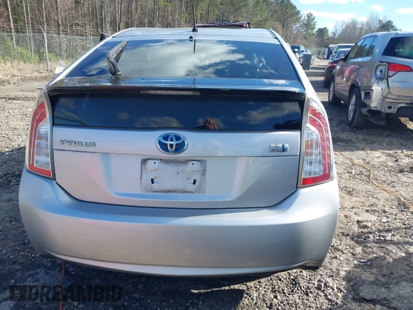 2013 Toyota Prius One with VIN JTDKN3DU4D5626877, listed as a IAAI auction lot 41731615 with 137,394 mi miles. Bid and sale history available at carsss.com. Image 17.