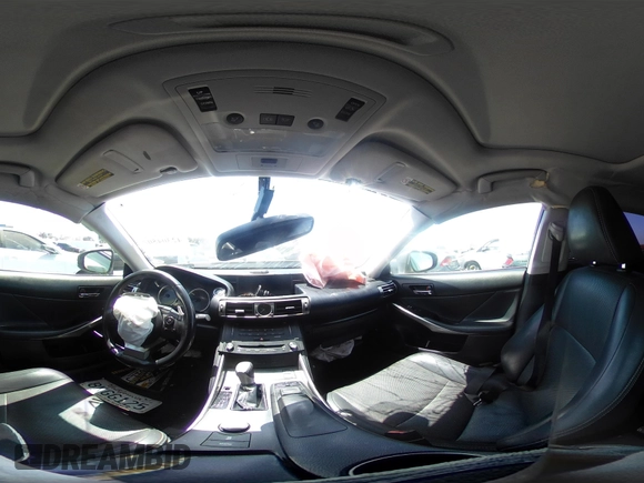 2015 Lexus IS 250 with VIN JTHBF1D27F5057749, listed as a IAAI auction lot 42304507 with 218,452 mi miles and . Bid and sale history available at DreamBid. Image 18.