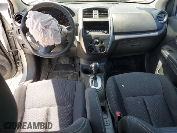 2016 Nissan Versa S with VIN 3N1CN7AP1GL895629, listed as a Copart auction lot 62347455 with 191,363 mi miles and Salvage title. Bid and sale history available at DreamBid. Image 8.