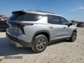 2025 Chevrolet Traverse FWD LT with VIN 1GNERGRS7SJ137952, listed as a Copart auction lot 47428965 with 3,025 mi miles and Salvage title. Bid and sale history available at DreamBid. Image 3.