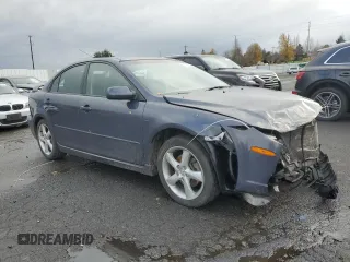 2007 Mazda 6 i Sport VE with VIN 1YVHP84C975M49637, listed as a Copart auction lot 85753394 with 125,622 mi miles and Salvage Title. Bid and sale history available at DreamBid. Image 4.