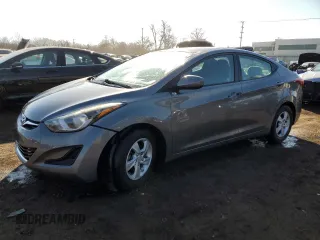 2014 Hyundai Elantra SE with VIN 5NPDH4AE6EH483984, listed as a Copart auction lot 48506655 with 69,829 mi miles and Salvage title. Bid and sale history available at DreamBid. Image 1.