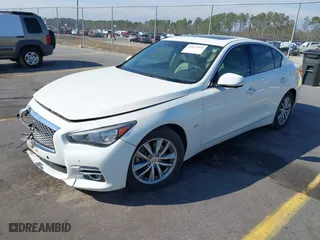 2016 Infiniti Q50 3.0t Premium with VIN JN1EV7AP9GM301075, listed as a IAAI auction lot 41471934 with NaN miles. Bid and sale history available at carsss.com. Image 20.