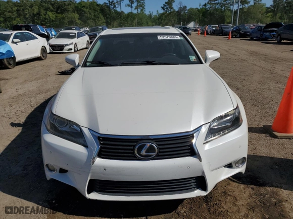 2014 Lexus GS 350 with VIN JTHBE1BL1E5043858, listed as a Copart auction lot 52576885 with 105,033 mi miles and Salvage Title. Bid and sale history available at carsss.com. Image 5.
