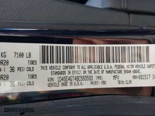 2011 Dodge Durango Crew with VIN 1D4SE4GT4BC593593, listed as a IAAI auction lot 42085058 with 119,578 mi miles. Bid and sale history available at carsss.com. Image 9.